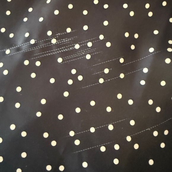 Urban Outfitters Black Polka Dog Silky Mini Dress - Picture 7 of 11